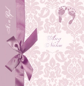 Baroque Ribbon - Baby Girl