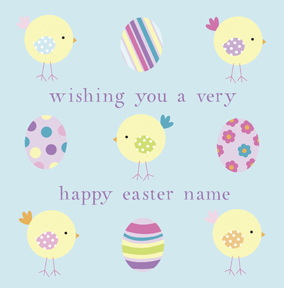 Carlton - Wishing You a Happy Easter Egg Card