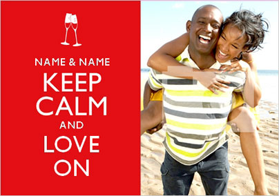 Keep Calm - Love On Photo