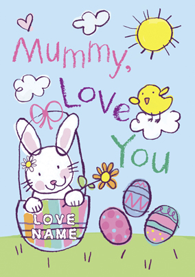Forget Me Not - Mummy at Easter