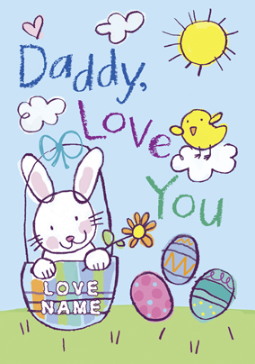 Forget Me Not - Daddy at Easter