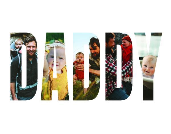 Multi Photo Daddy Canvas - Landscape