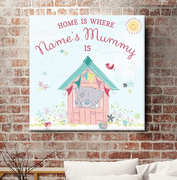 Me To You Mummy Square Canvas