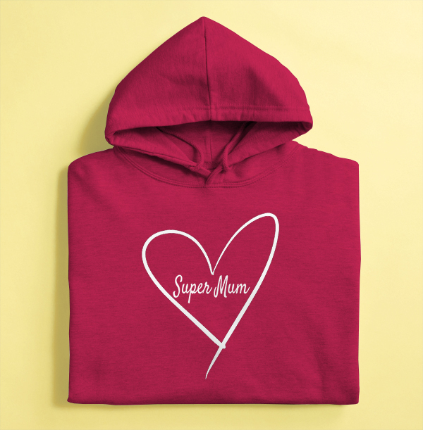 Super Mum Personalised Hoodie