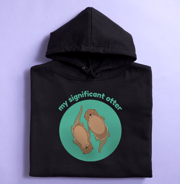 My Significant Otter Personalised Hoodie