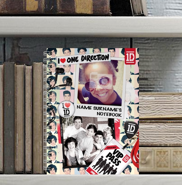 One Direction Scrapbook Notebook