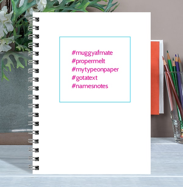 Hashtag Long Hot Summer Notebook