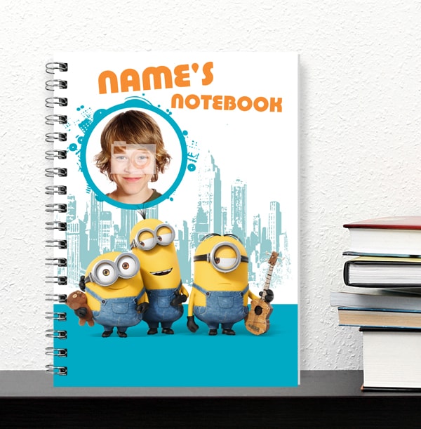 Minions - Photo Upload Minions Notebook