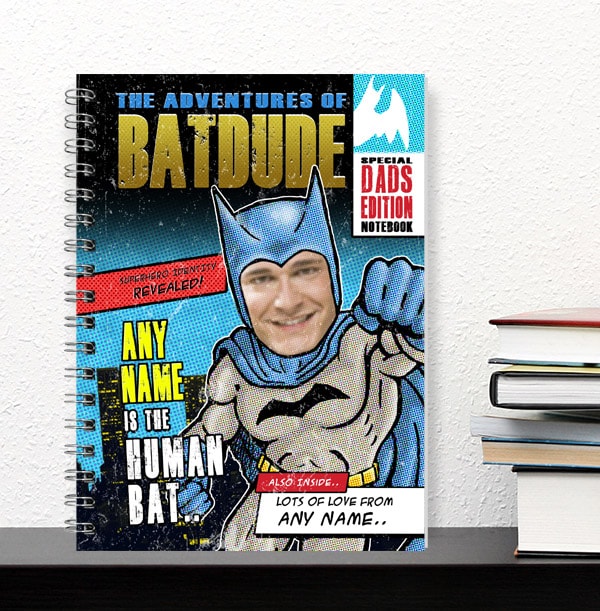 Superdudes Batdude Notebook