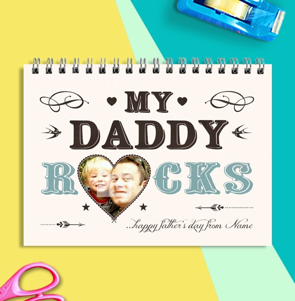 Alpha Betty Daddy Rocks Notebook