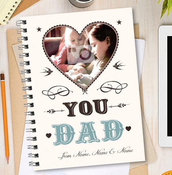 Alpha Betty Love You Dad Notebook