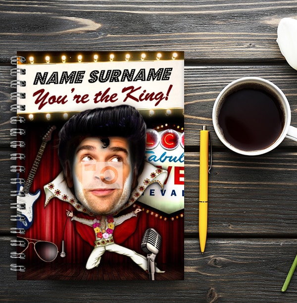 Legendary The King Notebook