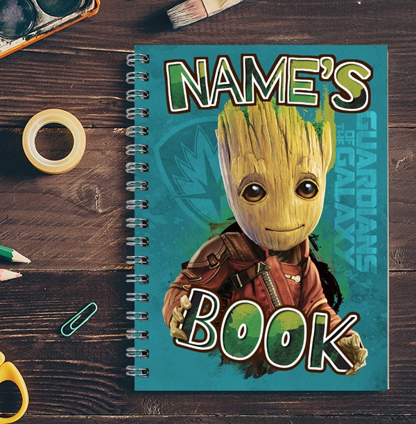 Baby Groot Personalised Notebook