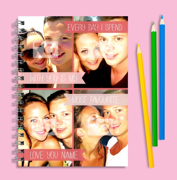 Happy Day Multi Romantic Notebook