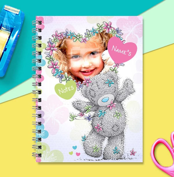 Tatty Teddy Colourful Flower Photo Notebook