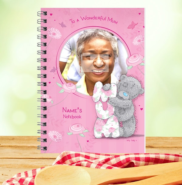 Me to You Mum Letters Photo Notebook