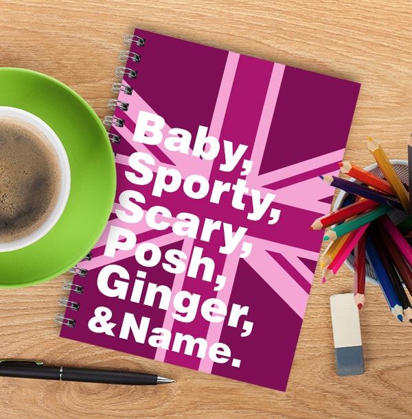 My Gang Spice Girls Notebooks