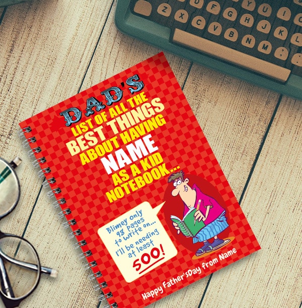 Muffins - Dad's list of the Best things Notebook