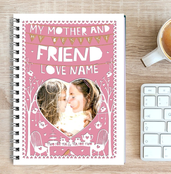Paper Heart Mother Notebook