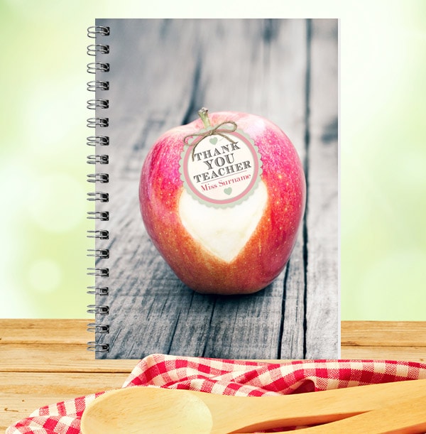 Photographic - Apple for the Teacher Notebook