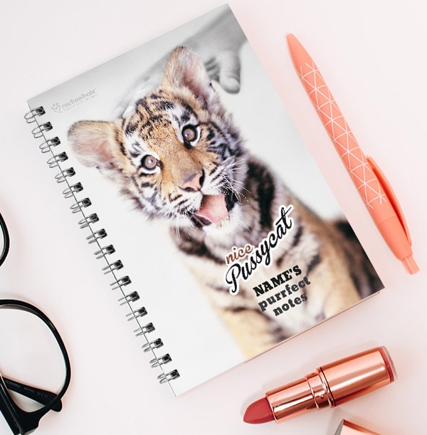 Rachael Hale Notebook - Purrfect Notes