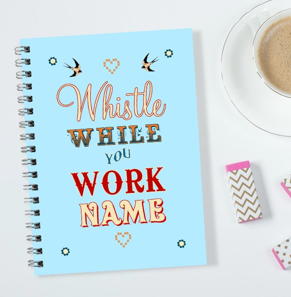 Rise & Shine Whistle Notebooks