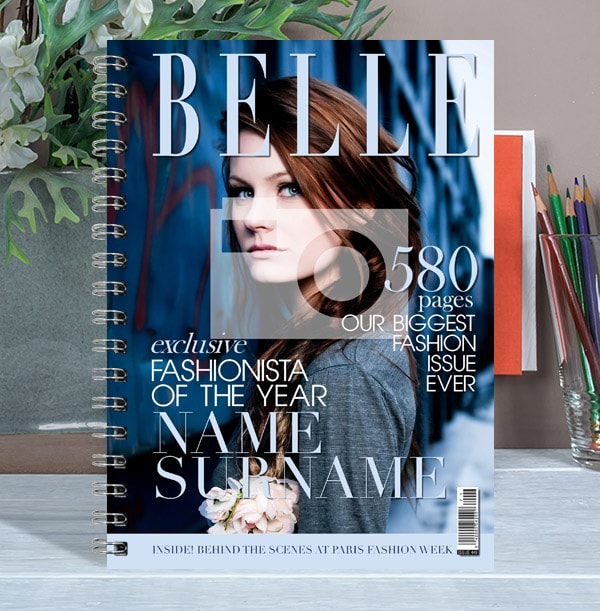 Spoof Magazine Belle Notebook
