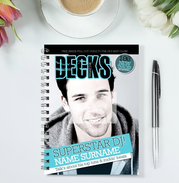 Spoof Magazine Decks Notebook