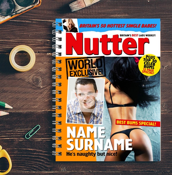 Spoof Magazine Nutter Notebook