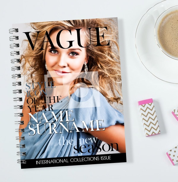 Spoof Magazine Vague Notebook