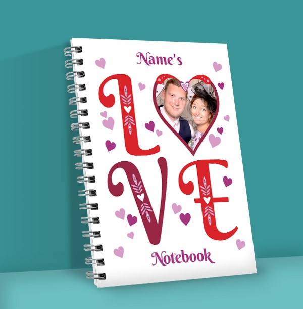 Folklore - Photo Upload Notebook Love