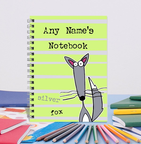 Ave A Word Fox Notebook