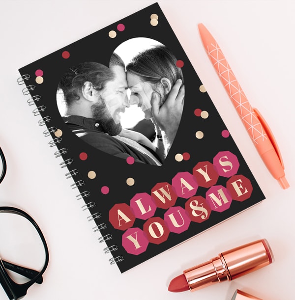 Always You & Me Photo Notebook
