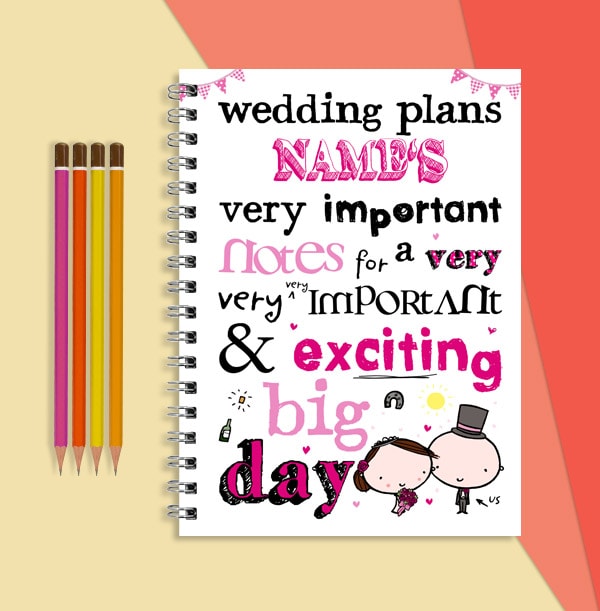 Very Lovely Big Day Notebook
