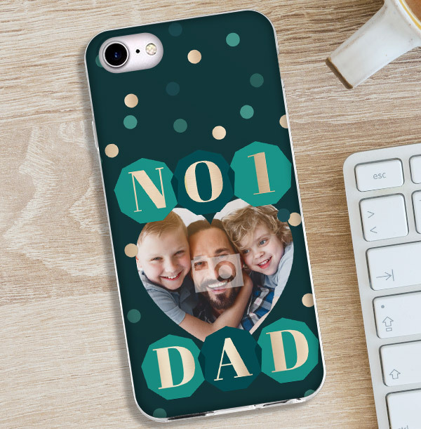 Number 1 Dad iPhone Case