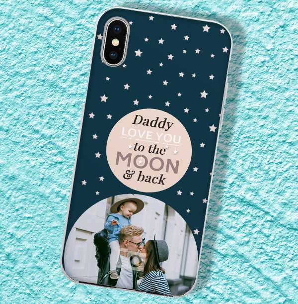 Daddy Love you to the Moon and Back iPhone Case