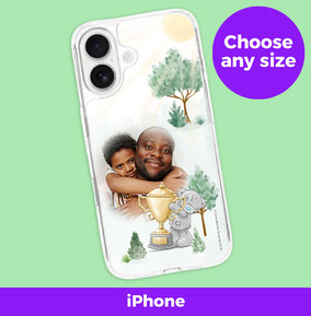 Me To You Photo Upload iPhone Case