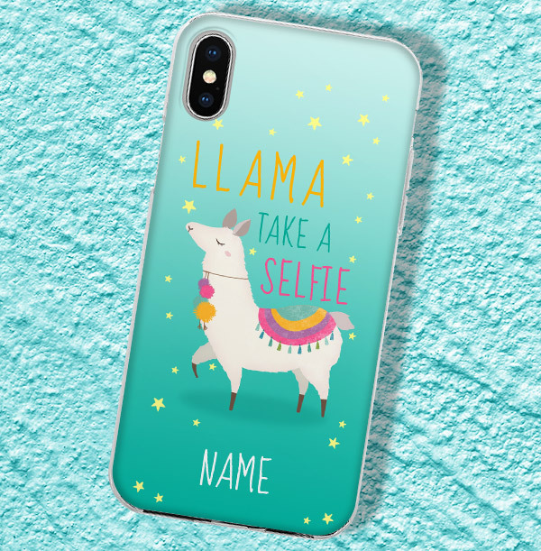 Llama Personalised iPhone Case