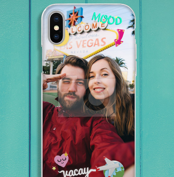 Holiday Full Photo iPhone Case