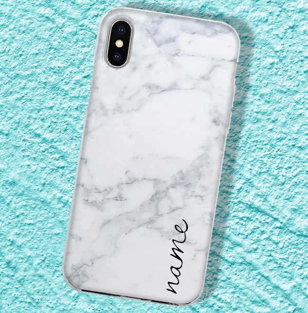 ZDISC Classic Marble Personalised iPhone Case
