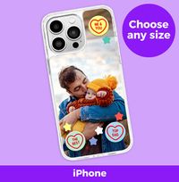 Tap to view Swizzels Love Hearts Top Dad Photo iPhone Case
