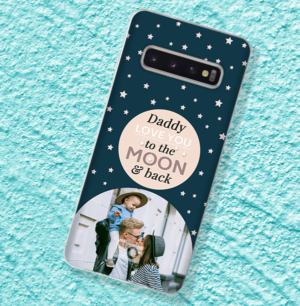 Daddy Love you to the Moon and Back Samsung Phone Case