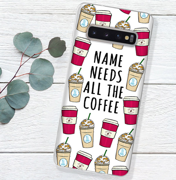 Need Coffee Personalised Samsung Phone Case