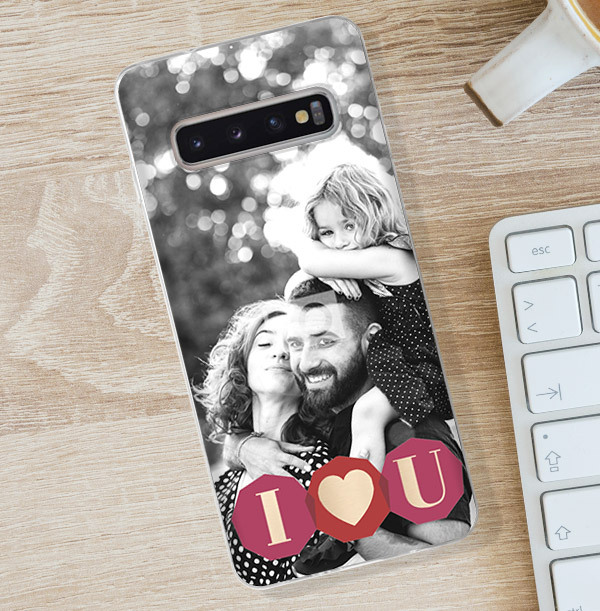 ZDISC I Heart U Photo Samsung Phone Case