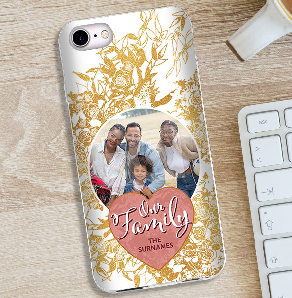 ZDISC Our Family Photo iPhone Case