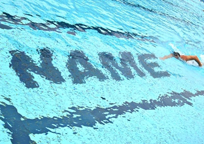 Swimming Pool Birthday Card