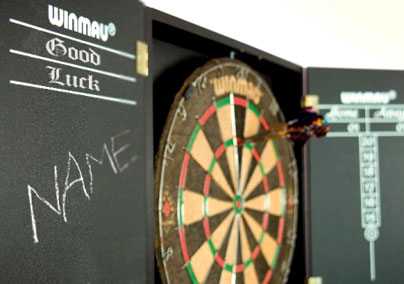 Dart Board - Good Luck