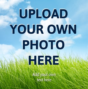 Full Photo Square Card - Basic