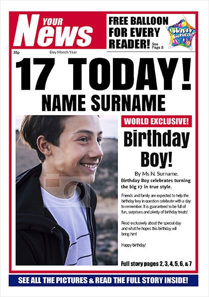 Your News - His 17th
