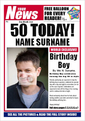 Your News - His 50th